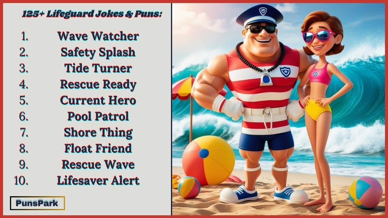 125+ Lifeguard Jokes & Puns: Shore To Make a Splash!