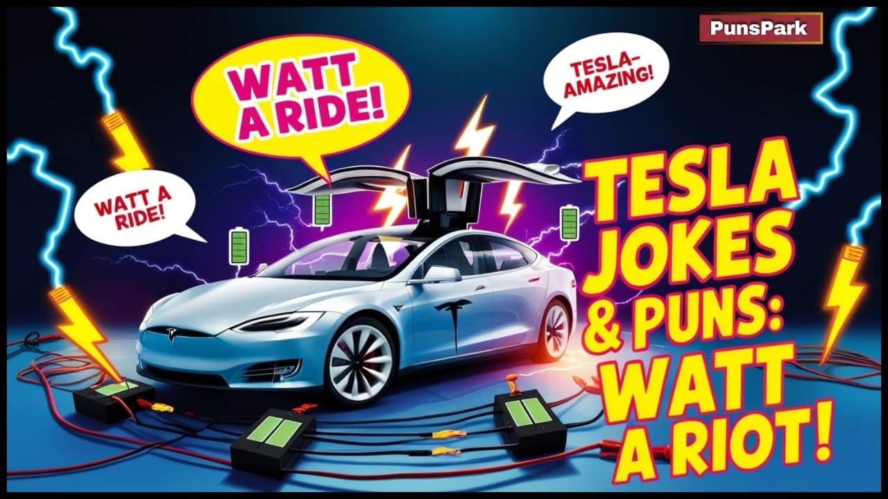 140+ Tesla Jokes & Puns: Watt A Riot!