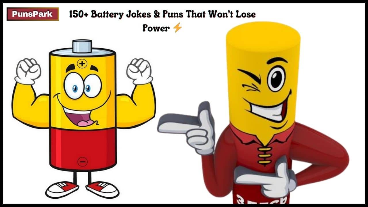 150+ Battery Jokes & Puns That Won’t Lose Power ⚡