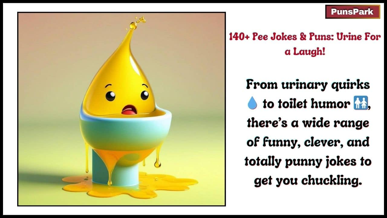 Pee Jokes & Puns