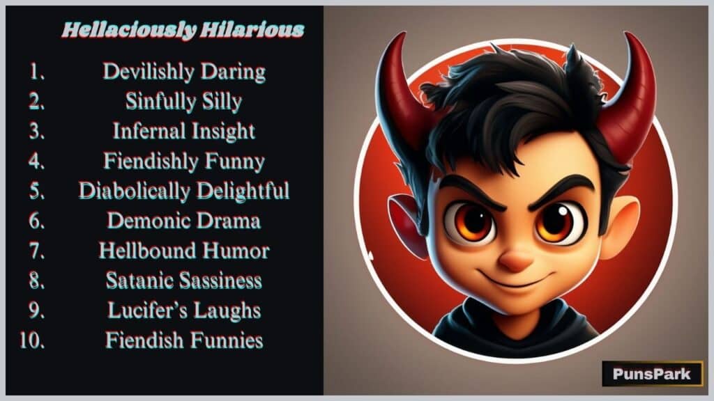 Devilish Puns & Jokes: Get Ready to Sin-laugh!