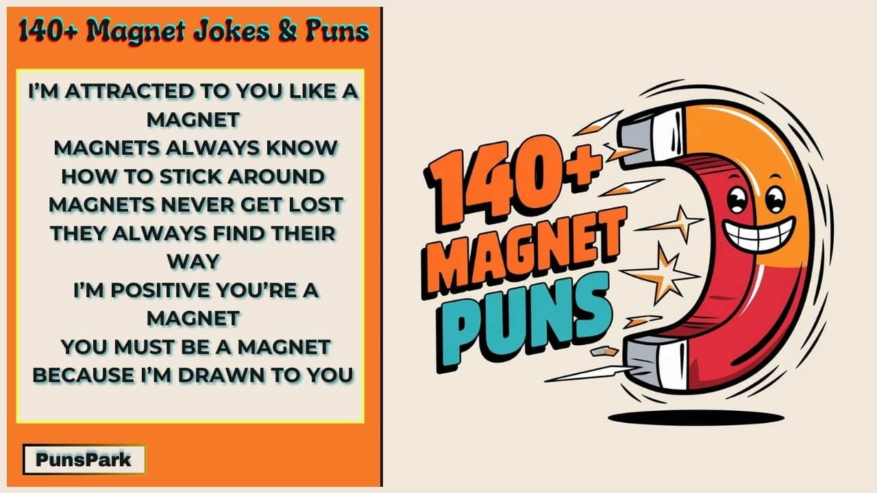 140+ Best Magnet Jokes & Puns: You’ll Be Attracted To!