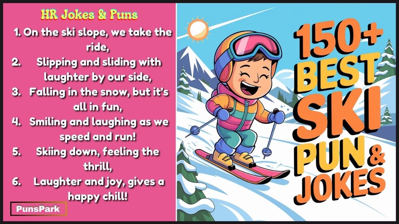 150+ Best Ski Puns & Jokes: Slope Down for Laughter!