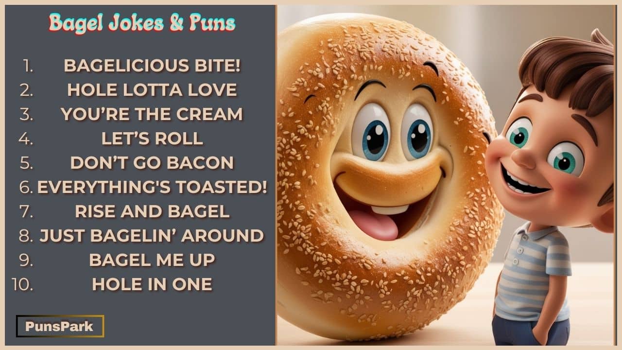 165+ Best Bagel Jokes & Puns: You’ll Lox These!