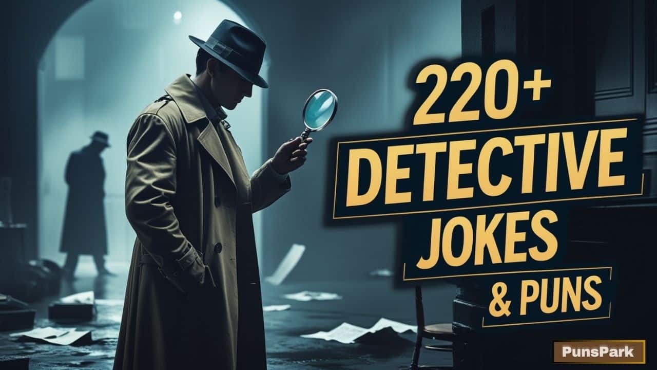 220+ Detective Jokes & Puns: Case Solved Hilarity