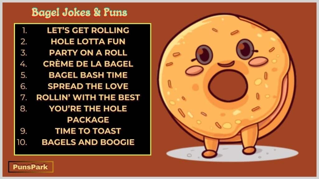 Bagel Jokes & Puns