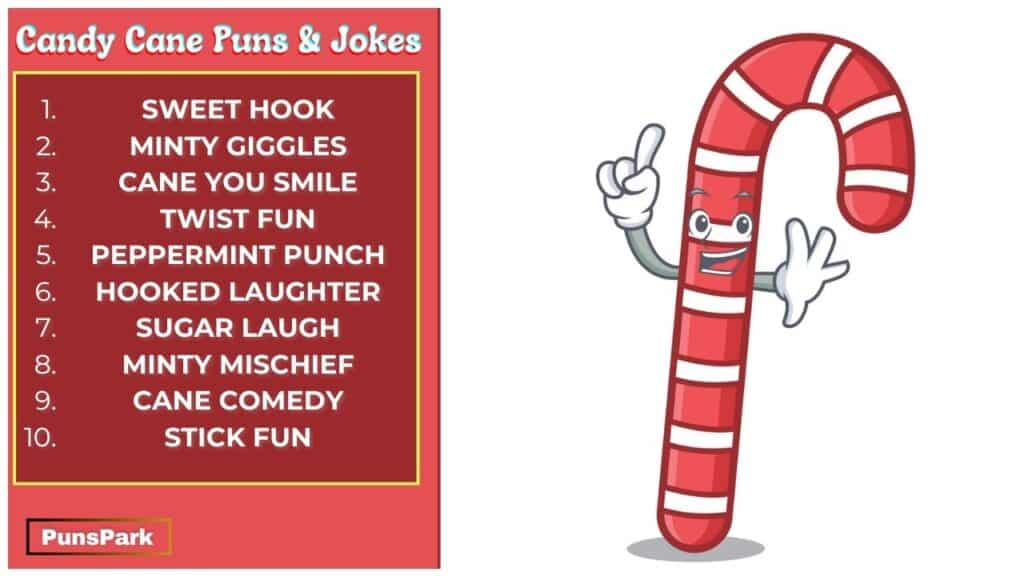 Candy Cane Puns & Jokes