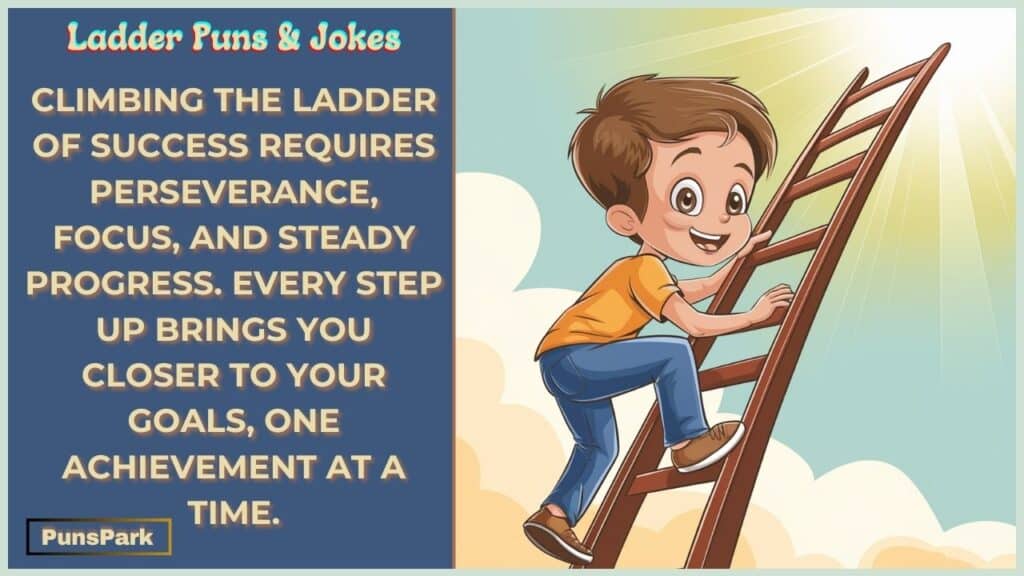 Ladder Puns & Jokes