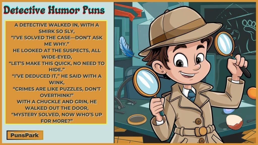 Detective Puns