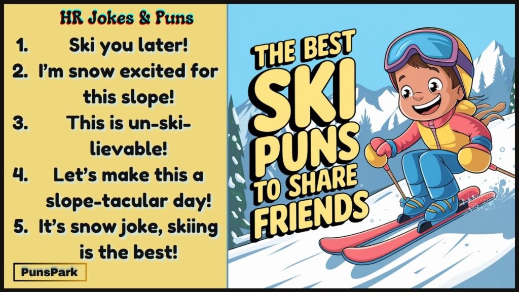 Ski Puns & Jokes