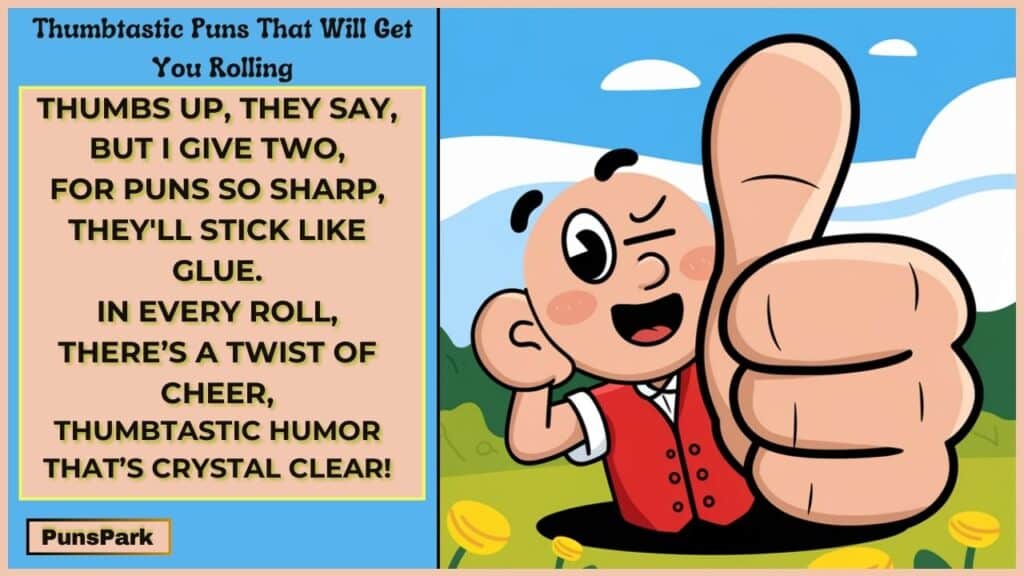 Thumb jokes