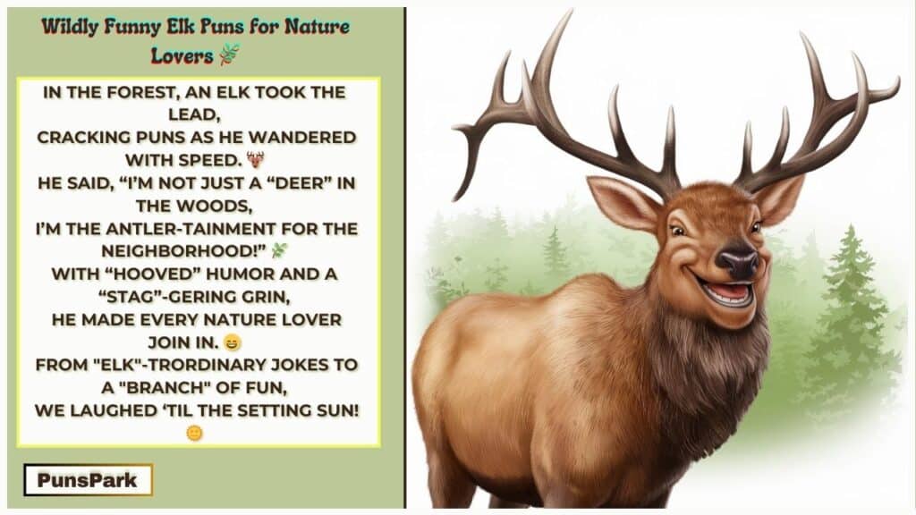 Elk puns