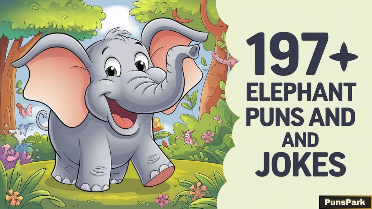 197+ Elephant Puns And Jokes That Pack A Mighty Trunk!