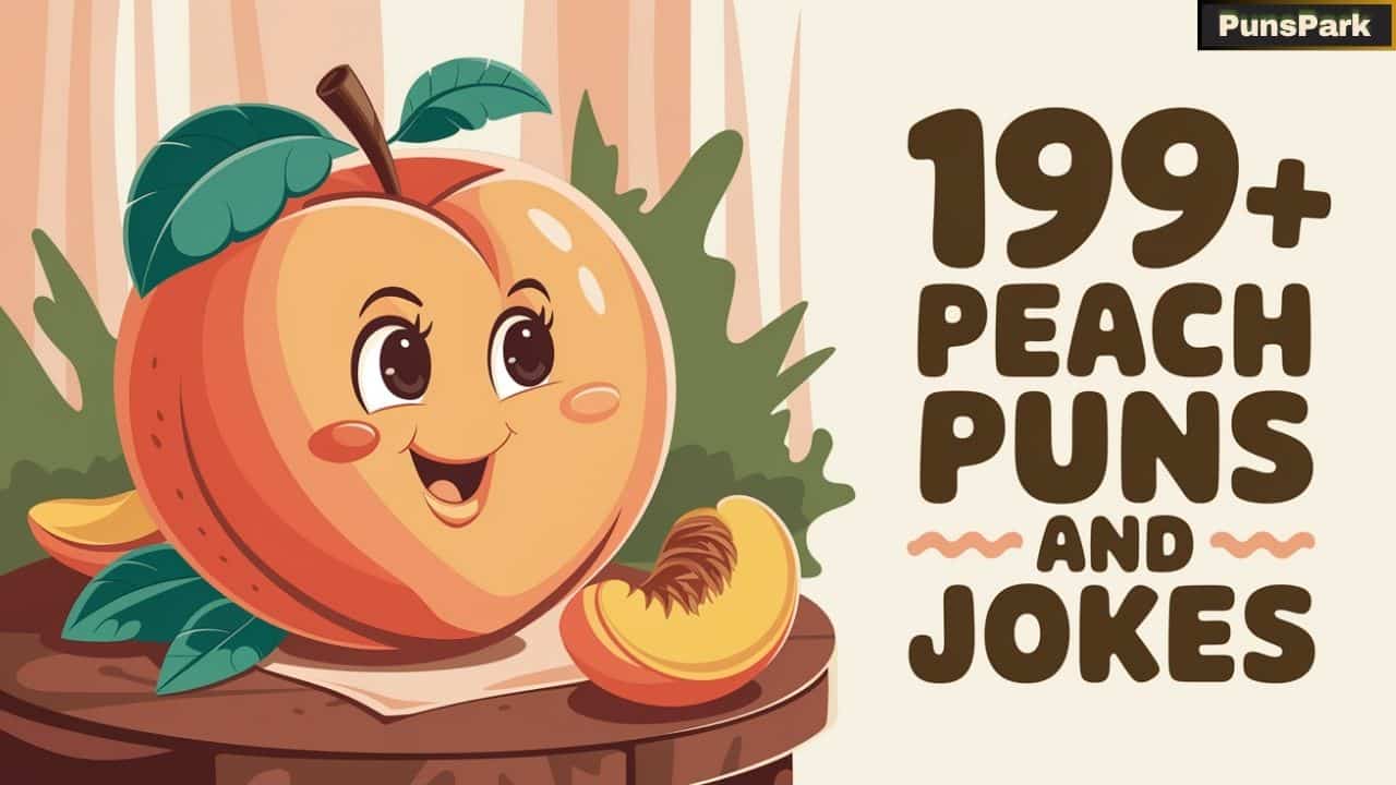 199+ Best Peach Puns And Jokes: Happy And Healthy