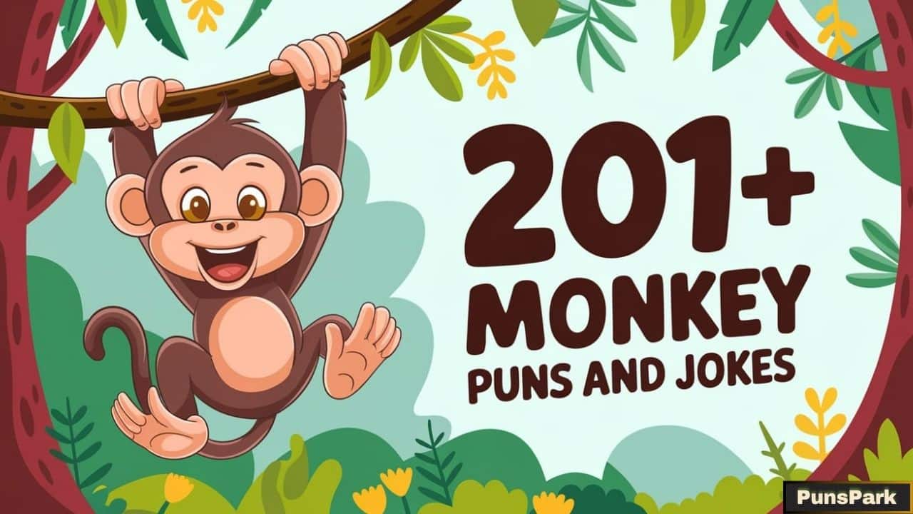 201+ Monkey Puns And Jokes That Will Make You Go Bananas with Laughter