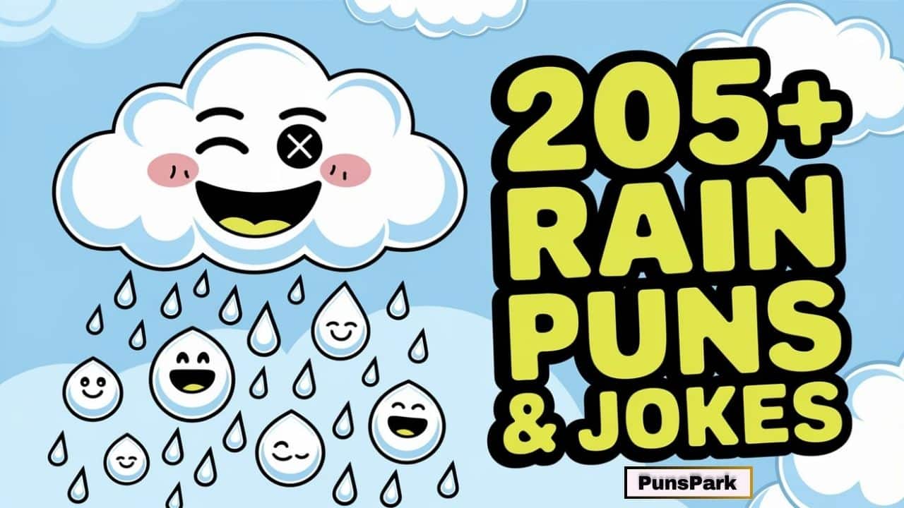 205+ Best Rain Puns & Jokes