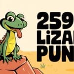 259+ Lizard Puns: Fun Jokes for Reptile Lovers