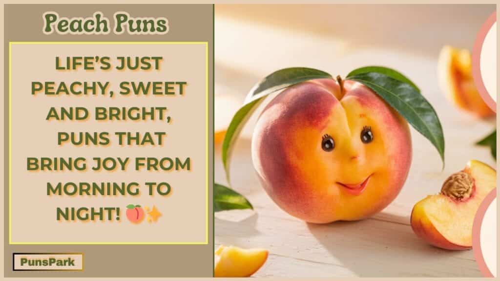 Peach Puns