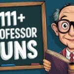 111+ Best Professor Puns