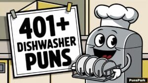 401+ Funny Dishwasher Puns